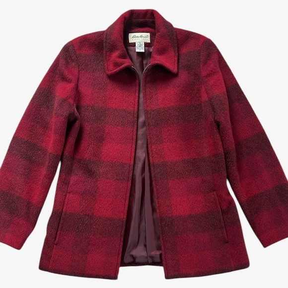 EDDIE BAUER Recycled Wool Jacket Size Small - Picture 1 of 12